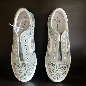 Custom Keith Haring sneakers